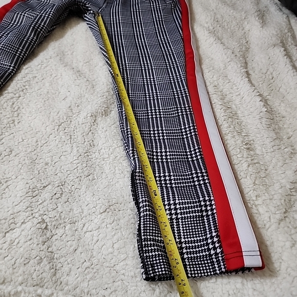 SCREENSHOT Mens Hip Hop Premium Slim Fit Track Pants Plaid Size Large. - Picture 5 of 11